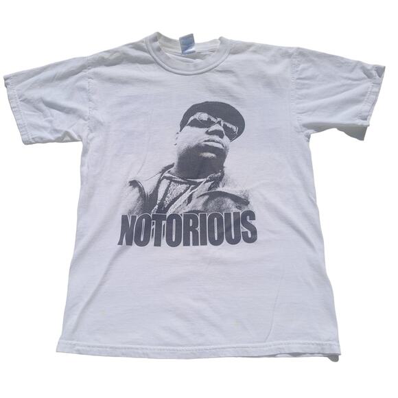 Vtg Notorious Tee Shirt Greatest Rapper Died March 9th - Picture 1 of 7